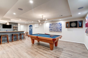 Basement remodel Bethesda MD.