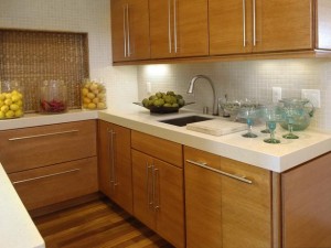 A "butler's pantry" after a kitchen remodel in Chevy Chase, MD 20815.