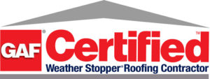 GAF certified weather stopper roofing contractor