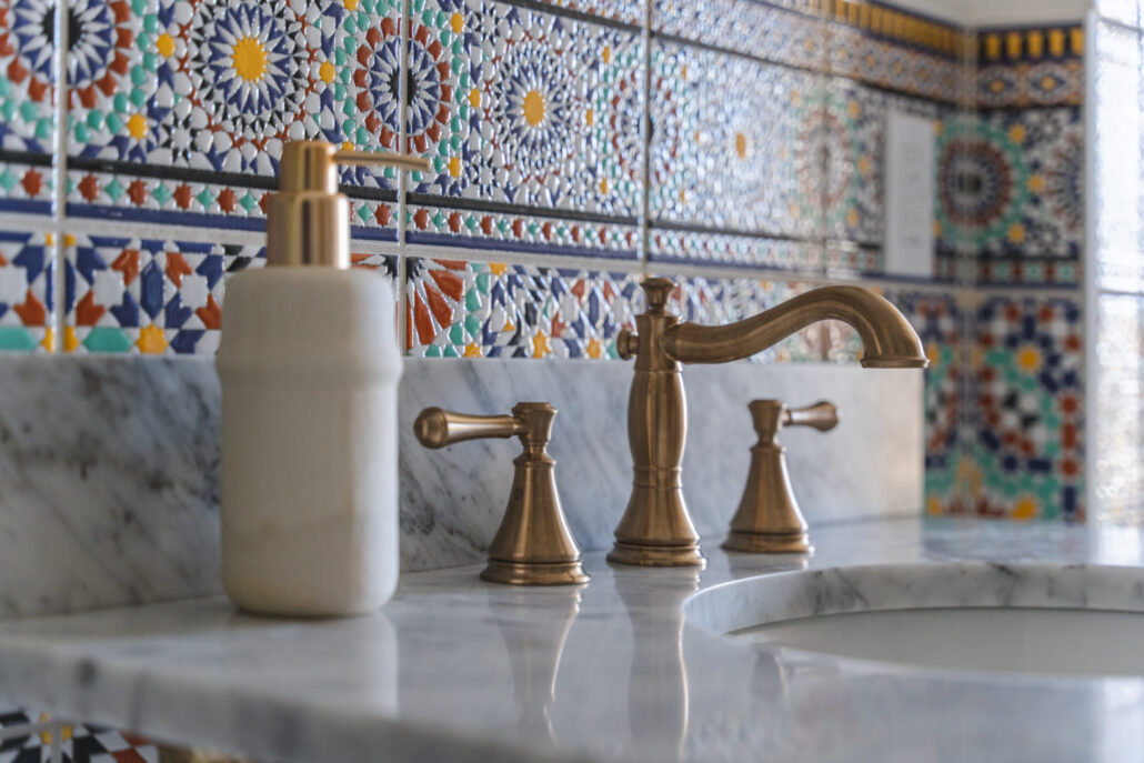 Moroccan Hammam Style Bathroom Remodel 14