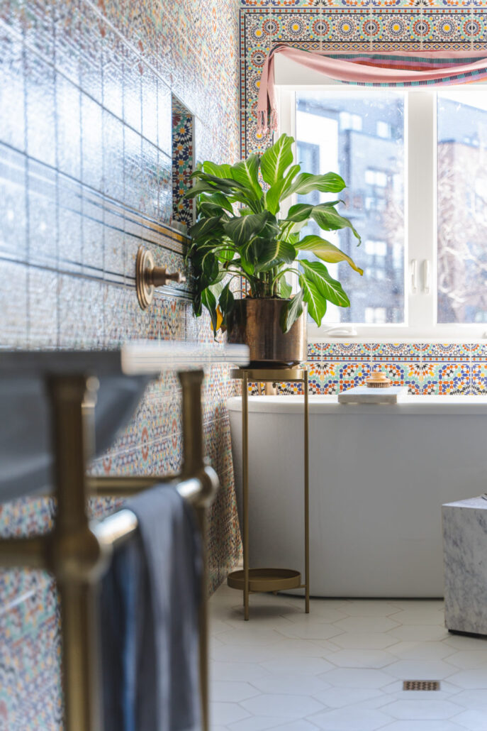 Moroccan Hammam Style Bathroom Remodel 15