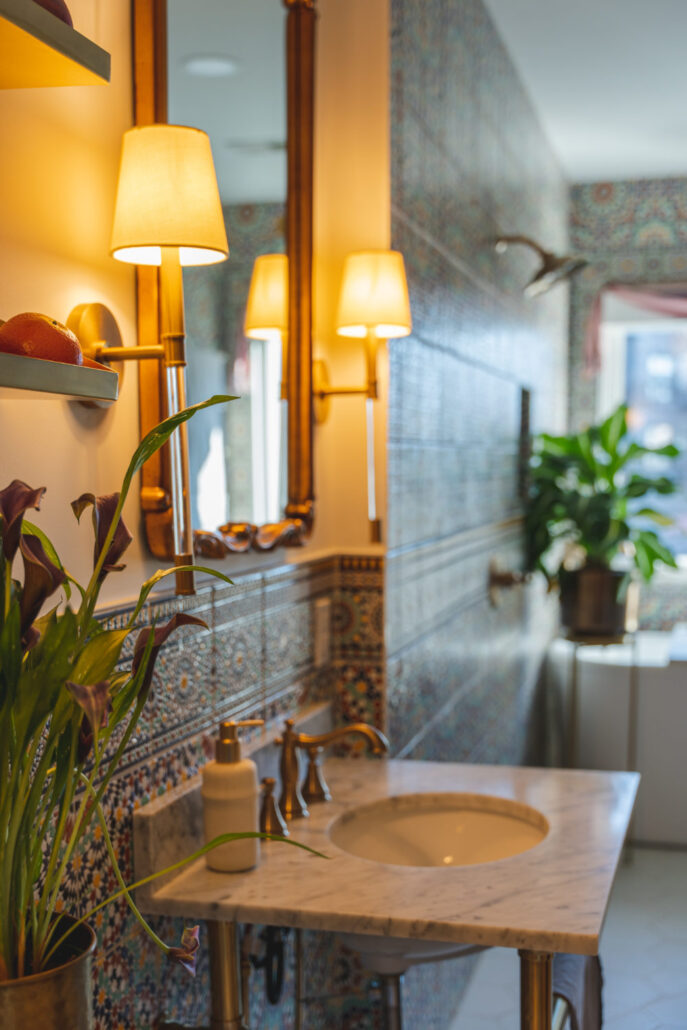 Moroccan Hammam Style Bathroom Remodel 17