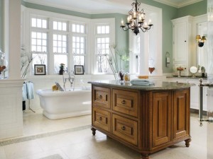 Spacious bathroom remodeling layout in North Potomac, MD 20878