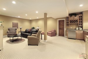 Basement remodeling by Hammer Contractors Design Build